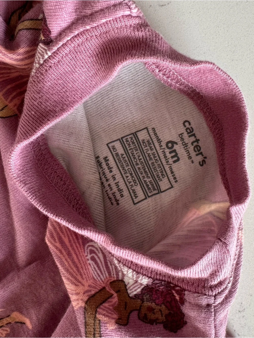 Carter's Pink and Mauve Ballerina Pajama Two-Pack